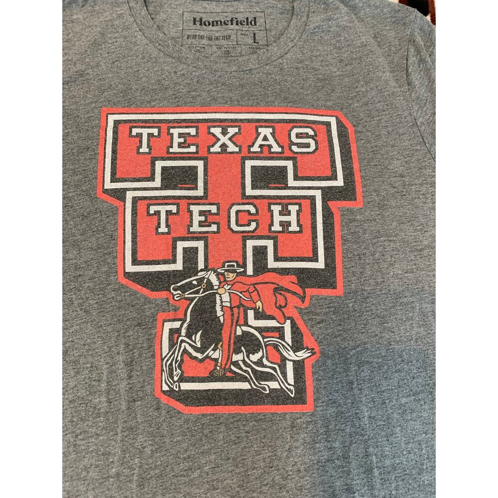 Texas Tech University T-Shirt – Men’s Large – Red Raiders – College NCAA Tee